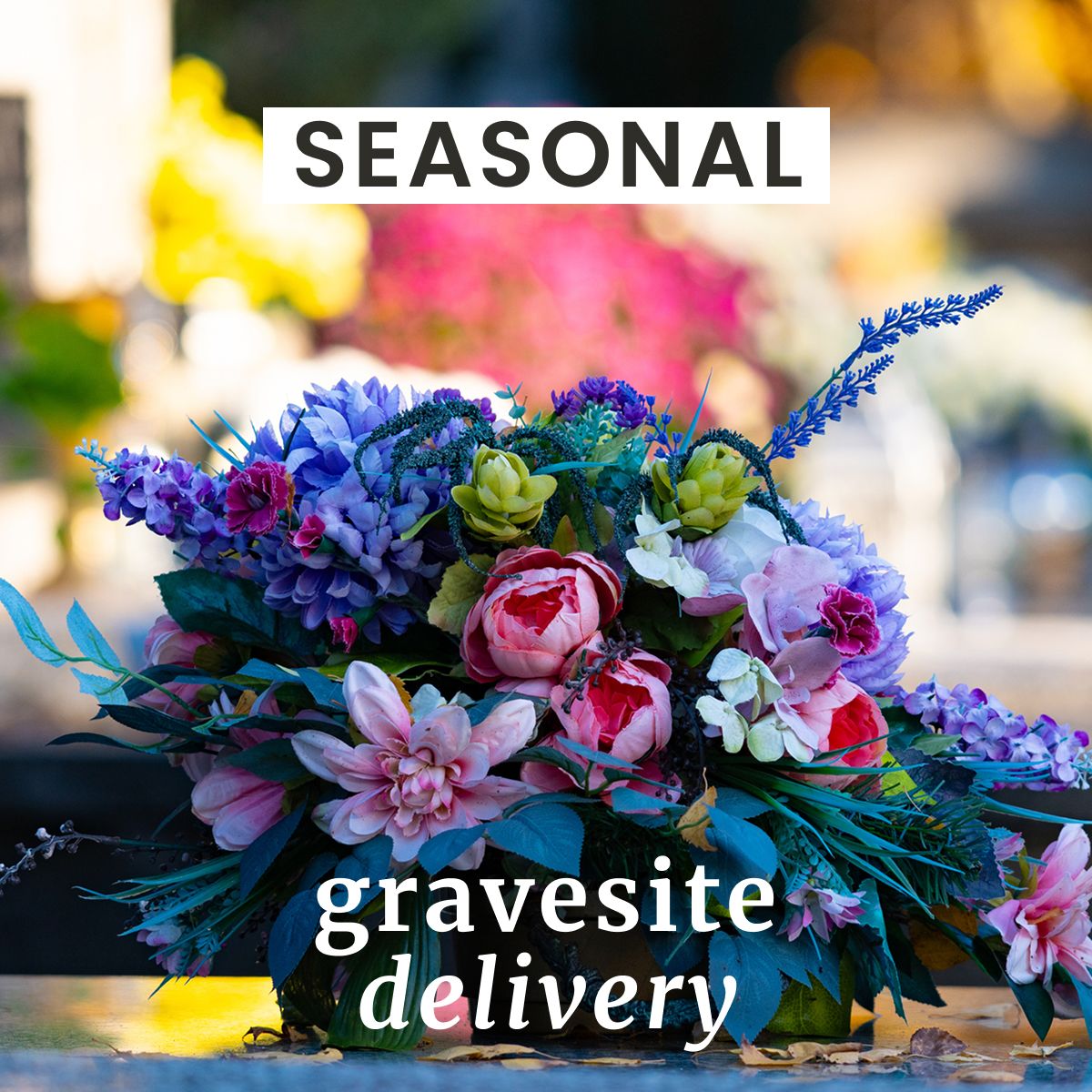 Gravesite Flower Arrangement - Subscription